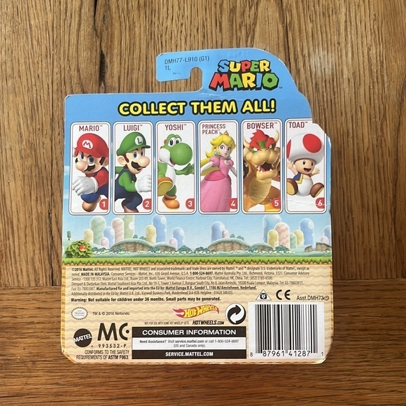 Super Mario Hot Wheels Peach - Picture 2 of 3